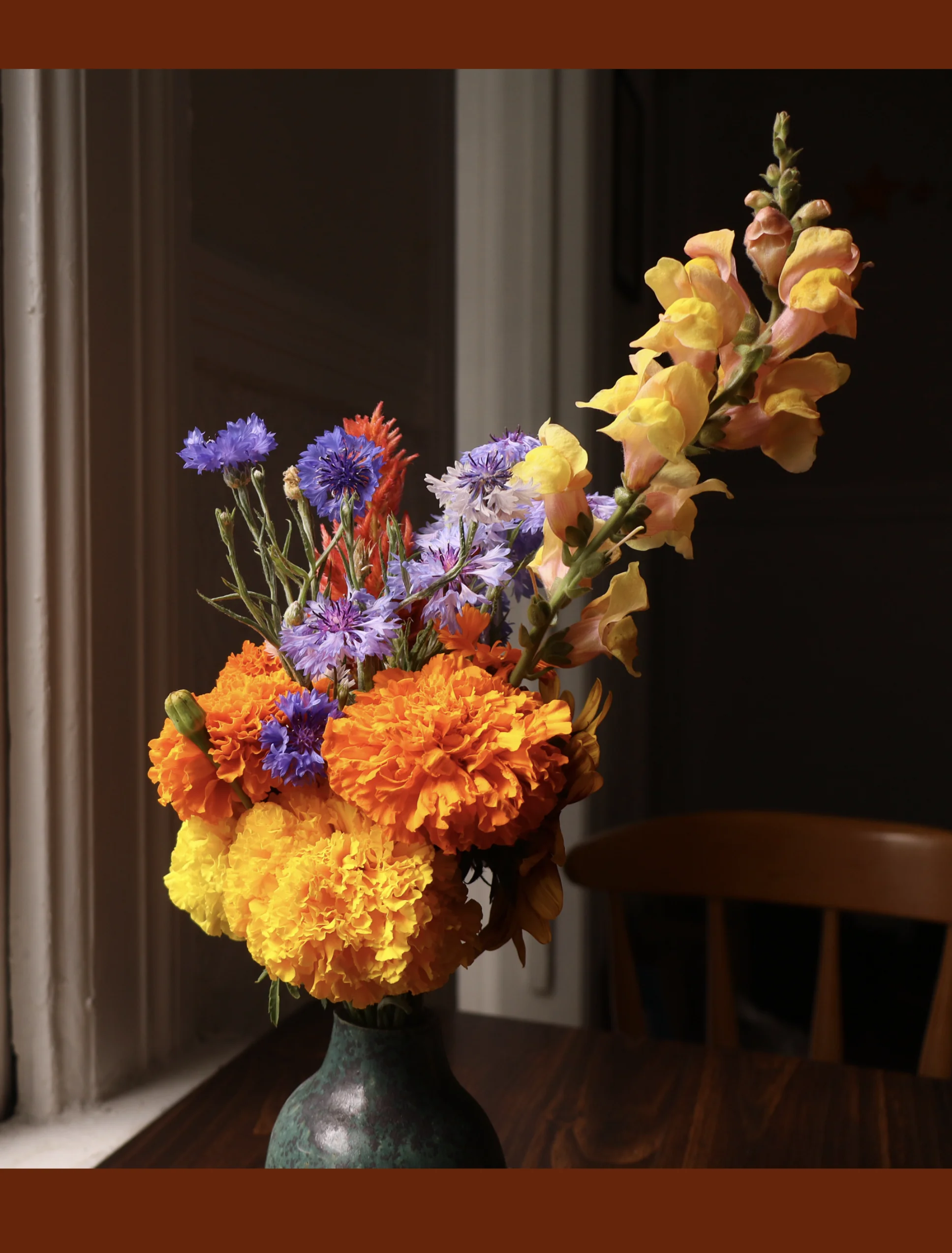 Marigolds June 2026 floral arrangement